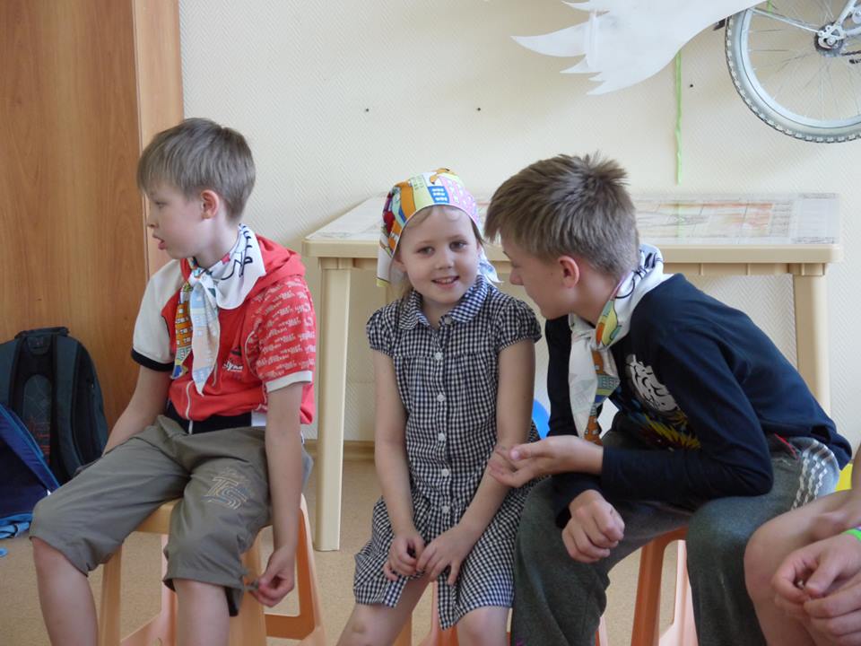 первая английская смена в городском лагере Крылья в Бибирево / Алтуфьево