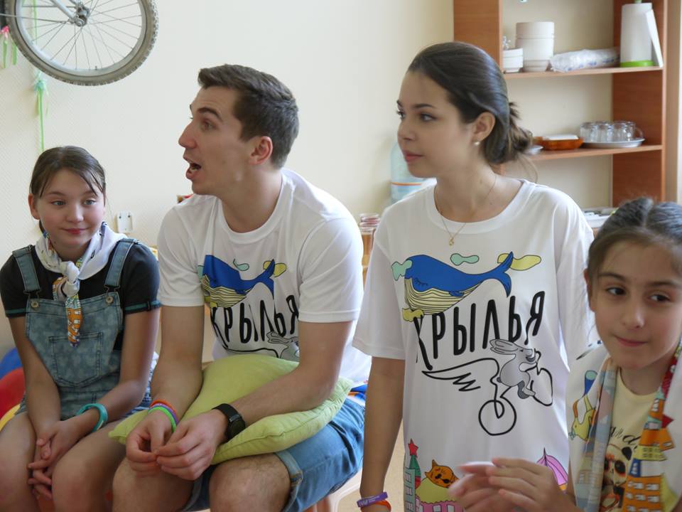 первая английская смена в городском лагере Крылья в Бибирево / Алтуфьево