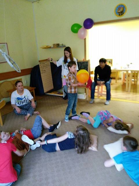 первый день в лагере Крылья Отрадная,16 (ТЦ Виктория) СВАО