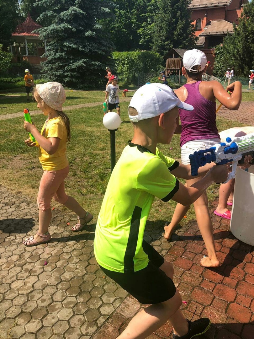 Вешки, водная битва летние городские программы полного дня