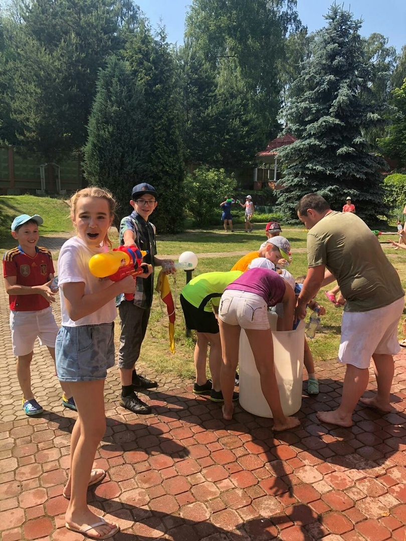 Вешки, водная битва летние городские программы полного дня